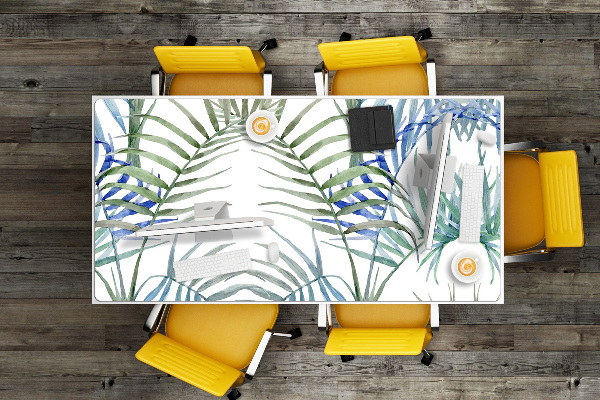 Schreibtisch Unterlegmatte Tropische Blätter