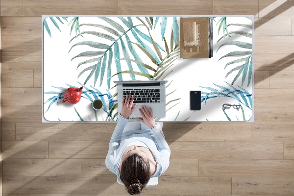 Büro-Schreibtischmatte Tropische Blätter