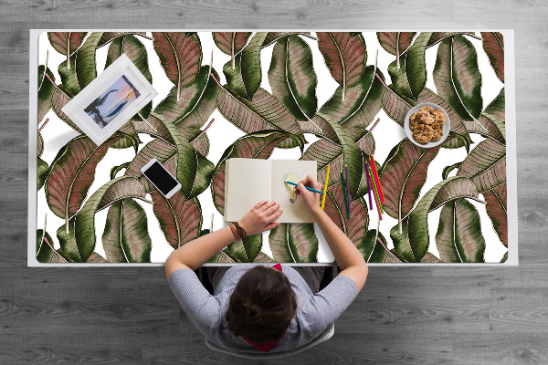 Büro-Schreibtischmatte Botanisches Blatt