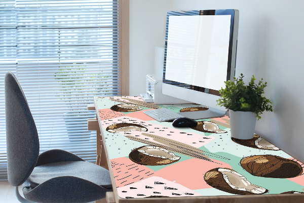 Schreibtisch Unterlegmatte Kokosnuss