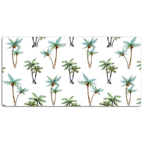 Schreibtischunterlage Palmmuster