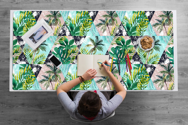 Büro-Schreibtischmatte Palmmuster