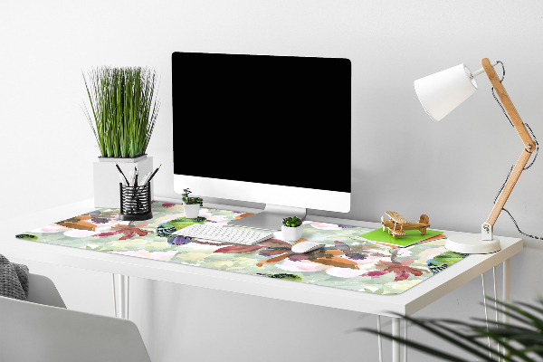 PVC Schreibtischmatte Exotische Vögel
