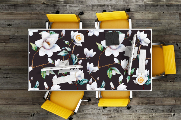Schreibtischunterlage Lackierte Blumen