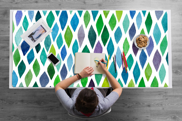 Büro-Schreibtischmatte Bunte Muster