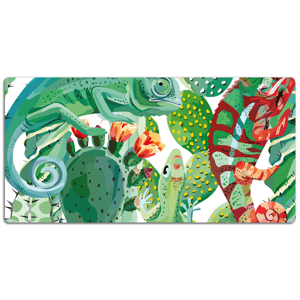 Schreibtisch Unterlegmatte Chamäleons