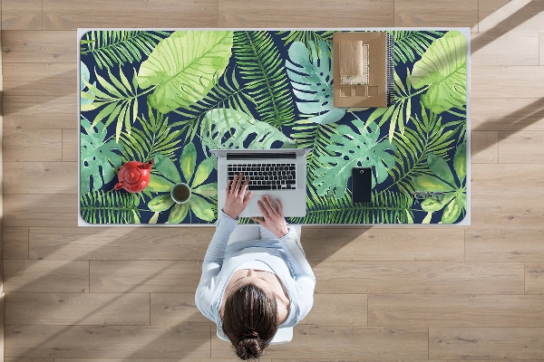 Büro-Schreibtischmatte Exotische Blätter