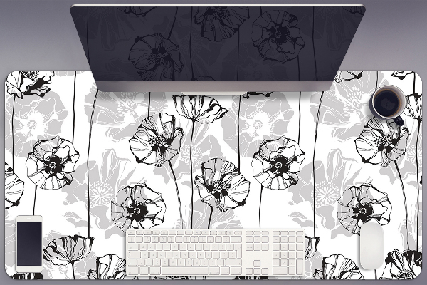PVC Schreibtischmatte Glamour Flowers.