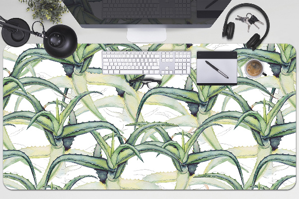 Schreibtischunterlage Bild Aloe.