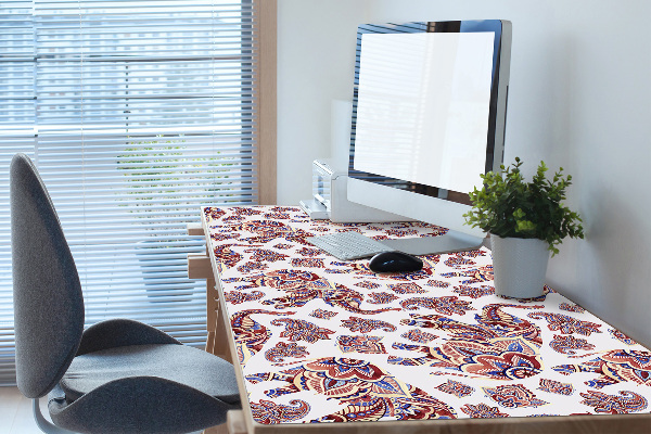 Schreibtischunterlage Paisley Elefant.