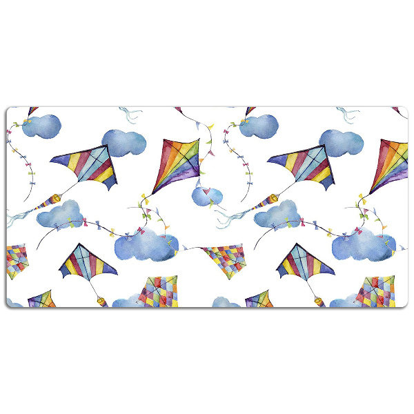 Büro-Schreibtischmatte Kites Wolken