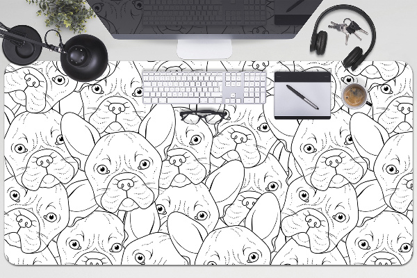 PVC Schreibtischmatte Bulldoggog