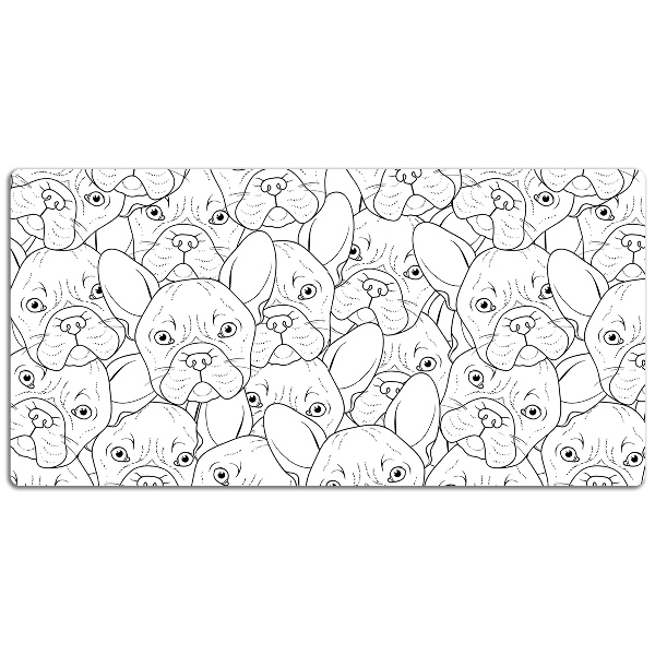 PVC Schreibtischmatte Bulldoggog