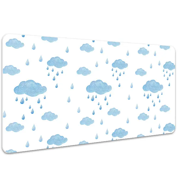Schreibtischunterlage Regenwolken