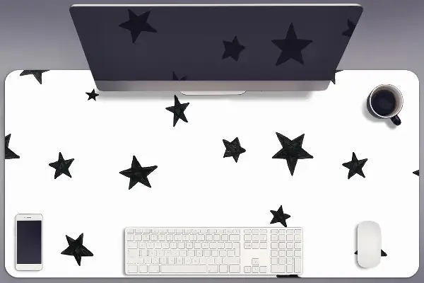 Büro-Schreibtischmatte Stern