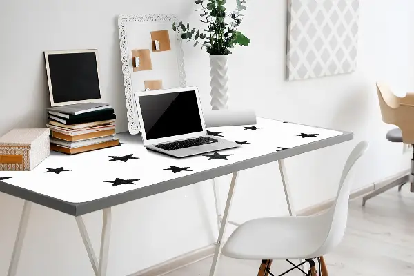 Büro-Schreibtischmatte Stern