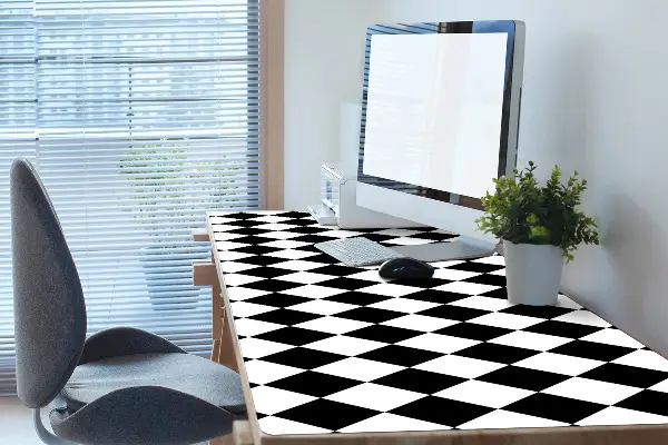 PVC Schreibtischmatte Muster in Rhombus.