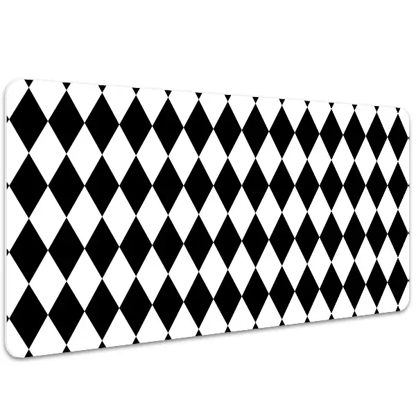 PVC Schreibtischmatte Muster in Rhombus.
