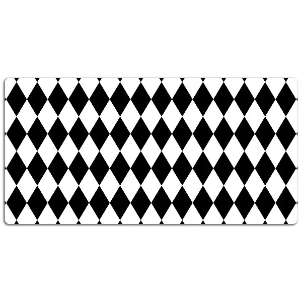 PVC Schreibtischmatte Muster in Rhombus.