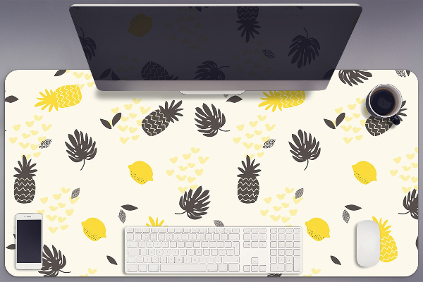 Schreibtischunterlage Ananas