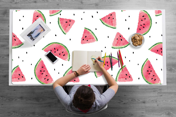 PVC Schreibtischmatte Wassermelonenregen