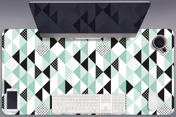 Büro-Schreibtischmatte Geometrisches Muster