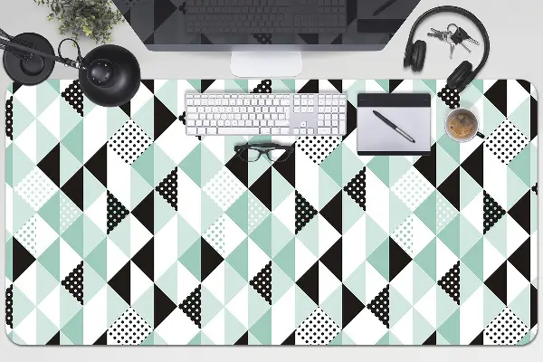 Büro-Schreibtischmatte Geometrisches Muster