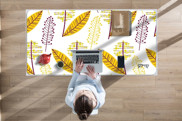 PVC Schreibtischmatte Herbstblätter