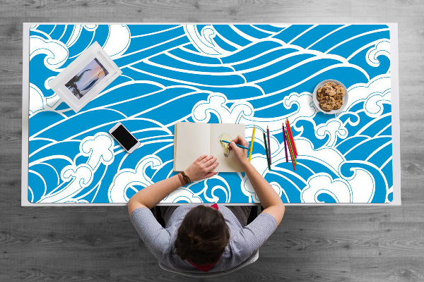 Büro-Schreibtischmatte Insel Hawaii.