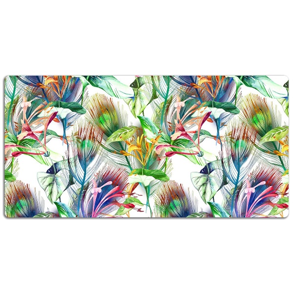 Schreibtischunterlage Farbenfrohe Blumen