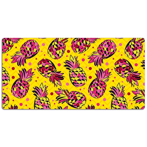 PVC Schreibtischmatte Rosa Ananas