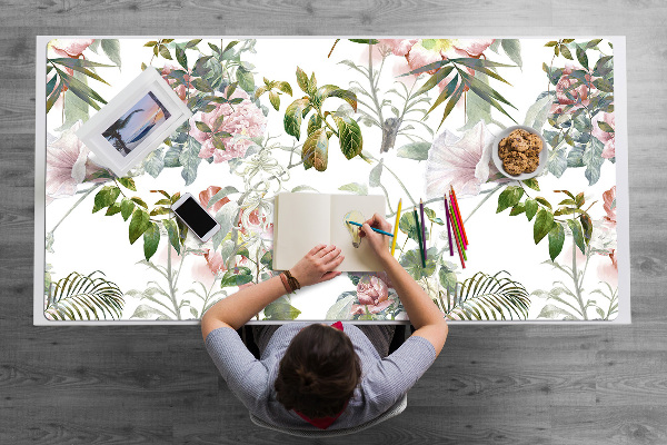 Büro-Schreibtischmatte Zarte Blume