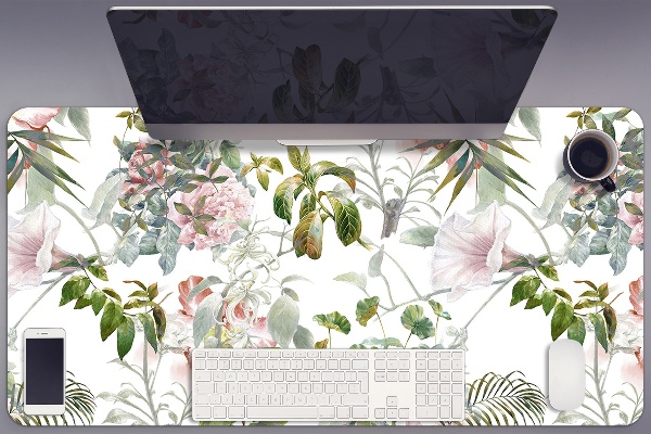 Büro-Schreibtischmatte Zarte Blume