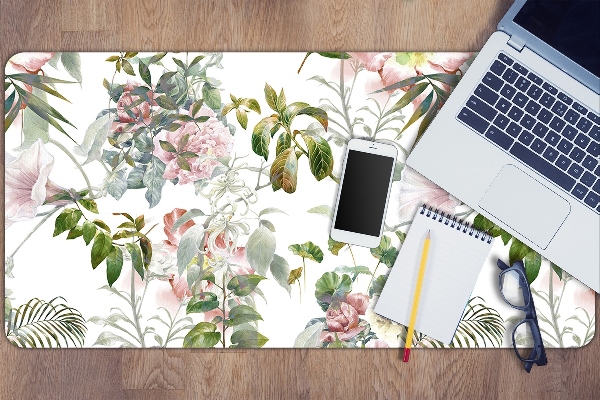 Büro-Schreibtischmatte Zarte Blume