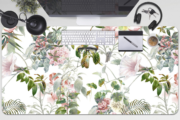 Büro-Schreibtischmatte Zarte Blume