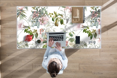 Büro-Schreibtischmatte Zarte Blume