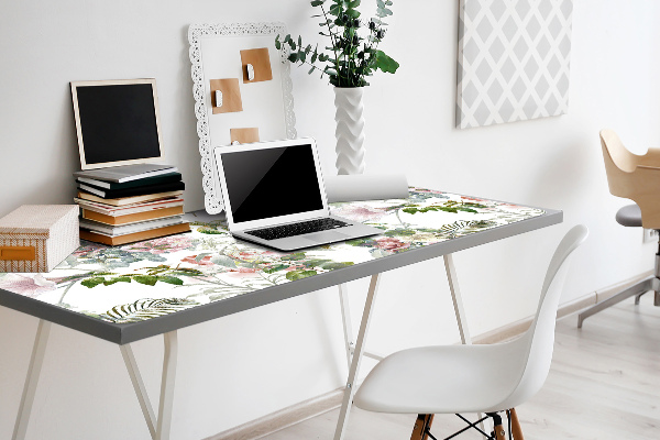 Büro-Schreibtischmatte Zarte Blume
