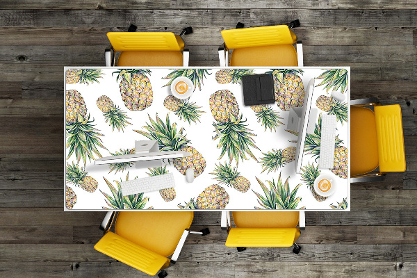 PVC Schreibtischmatte Ananas