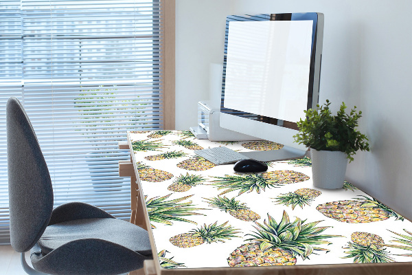 PVC Schreibtischmatte Ananas