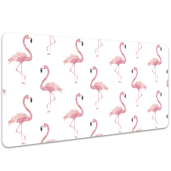PVC Schreibtischmatte Flamingos