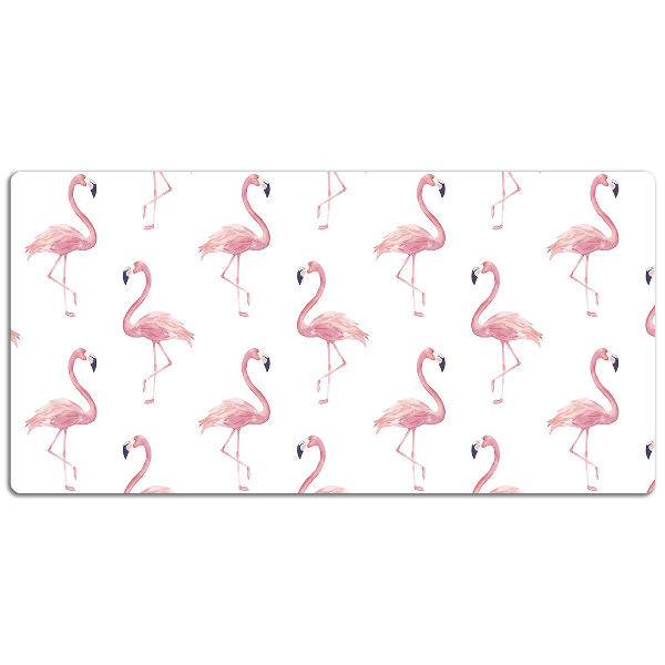 PVC Schreibtischmatte Flamingos