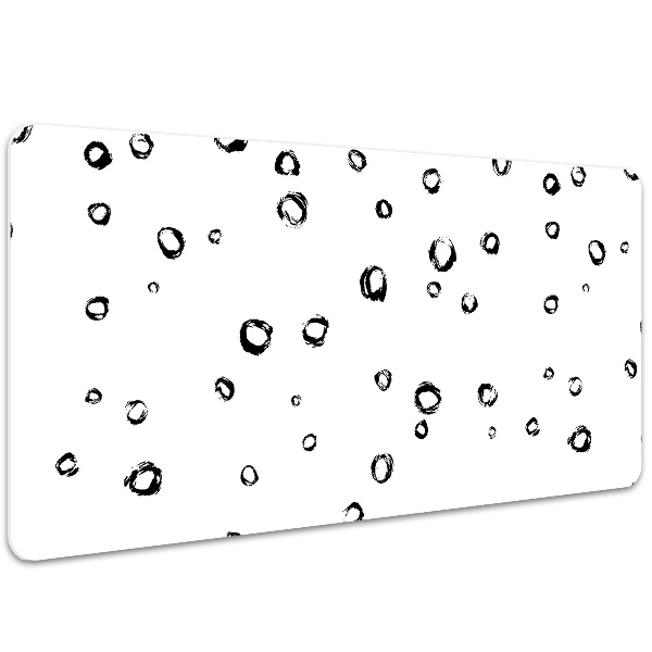 PVC Schreibtischmatte Gezogene Räder