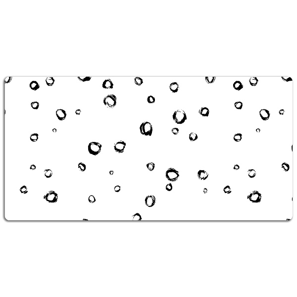 PVC Schreibtischmatte Gezogene Räder