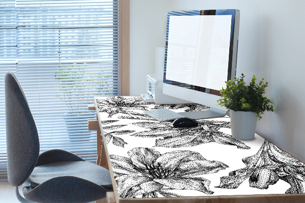 Büro-Schreibtischmatte Lilie