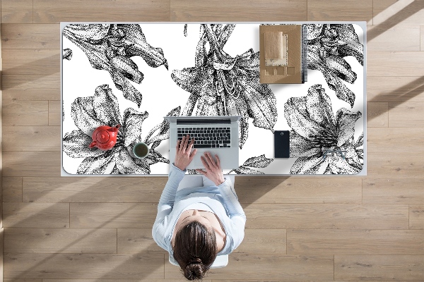 Büro-Schreibtischmatte Lilie