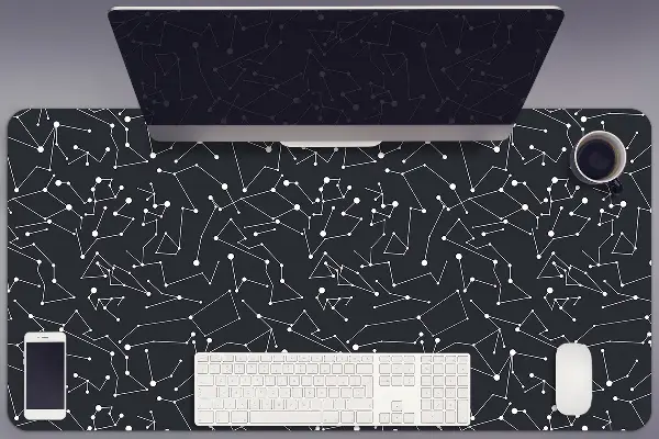 Büro-Schreibtischmatte Konstellationen der Galaxie