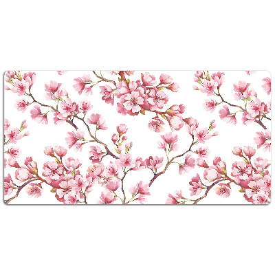 Schreibtisch Unterlegmatte Kirschblüte