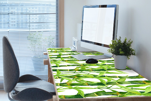 Büro-Schreibtischmatte Bambus