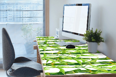 Büro-Schreibtischmatte Bambus