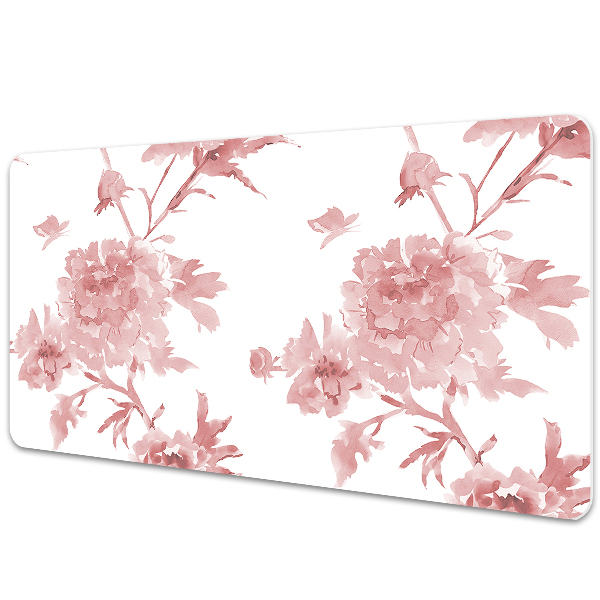 Schreibtischunterlage Pastellblumen